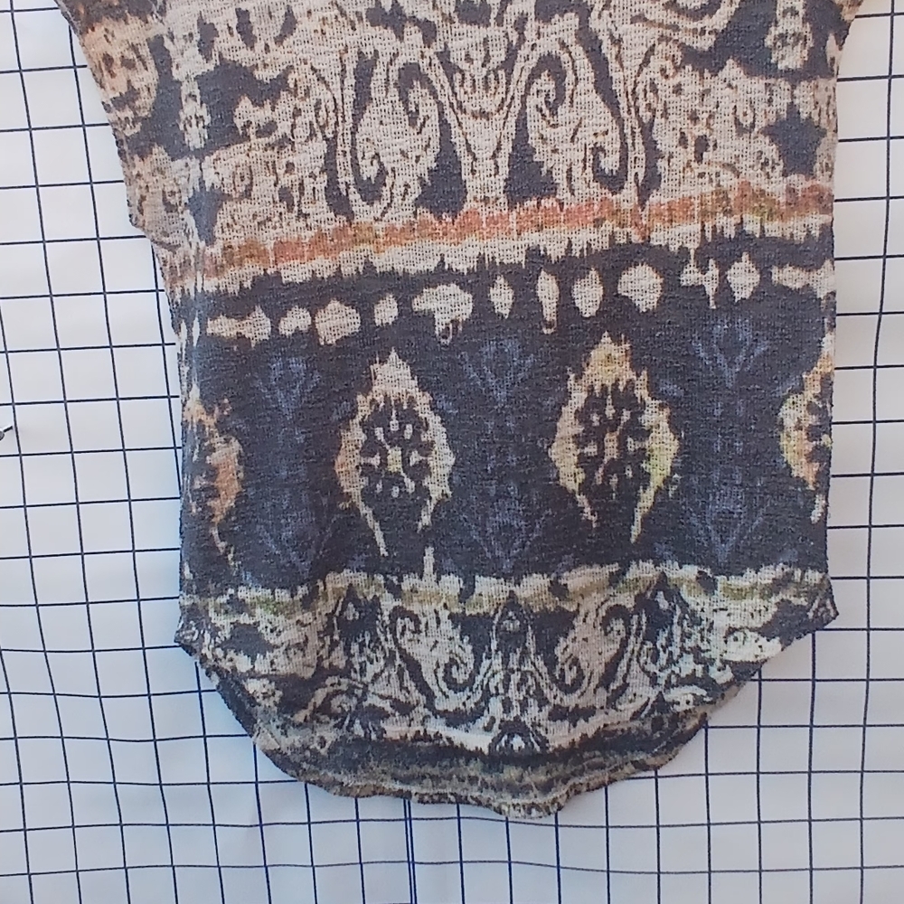 Ginger G Multicolor Patterned Blouse